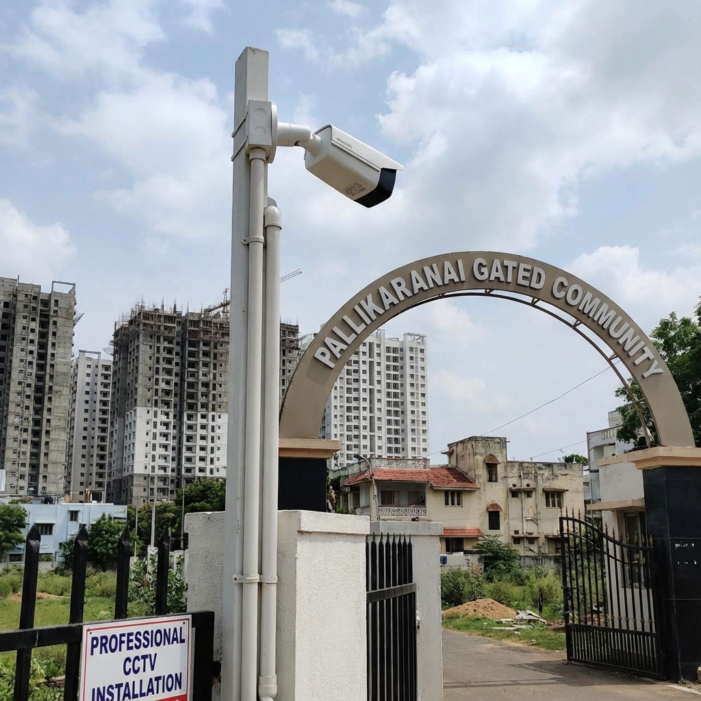 Security Camera Installation in Pallikaranai