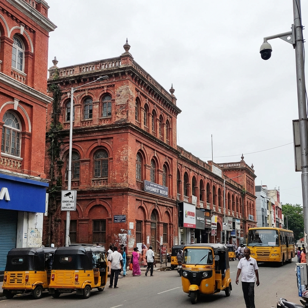 CCTV Camera Installation near Egmore Railway Station