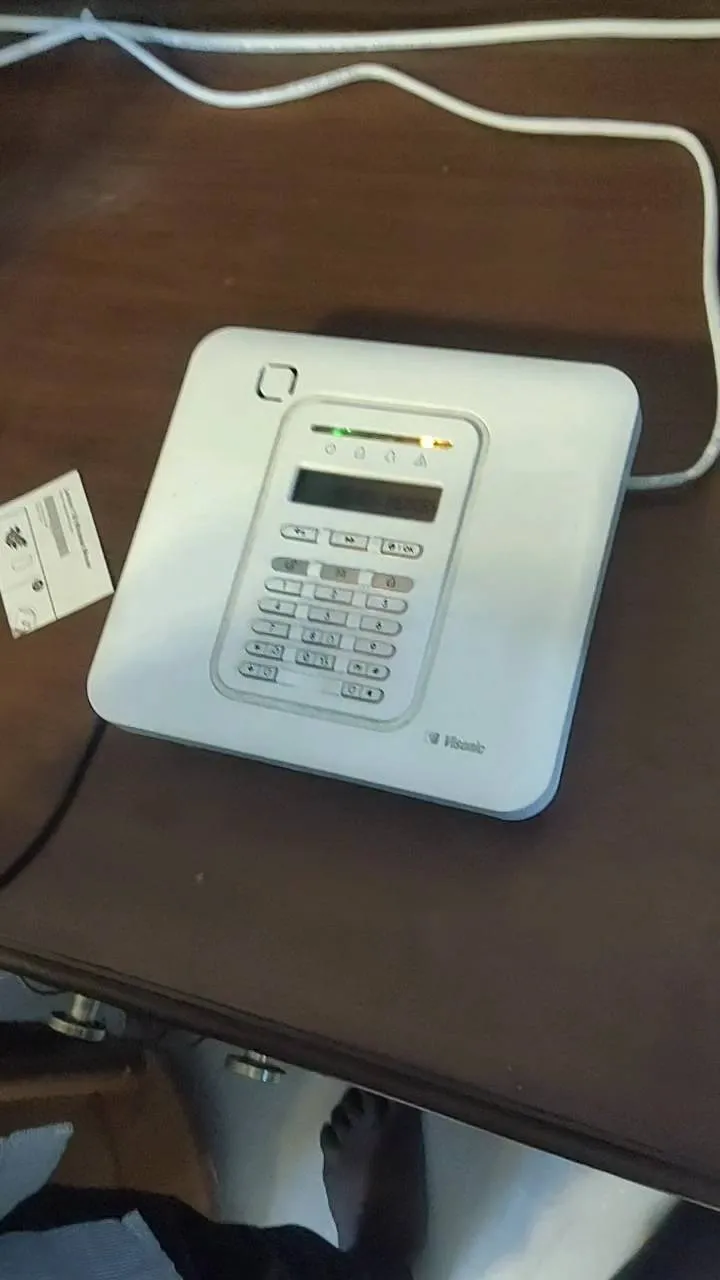🛡️ Advanced Wireless Security Setup: Visonic PowerMaster Burglar Alarm System Installed in Chennai.