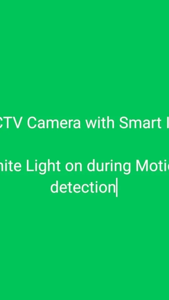 Hikvision 2MP Analog HD Camera with the Motion Light Color Feature installed in our customer locatio
