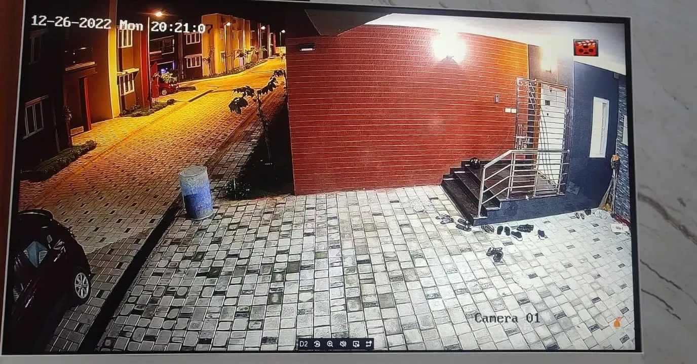 Hikvision 2MP IP Colorvu Camera with Human & Vehicle Detection Project done in Isha Code Field V