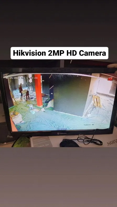 Hikvision 2mp HD/Analog Camera installed in Slam Gym.

For Enquiry:🌐:www.eyetechsecurities.in,☎️:99