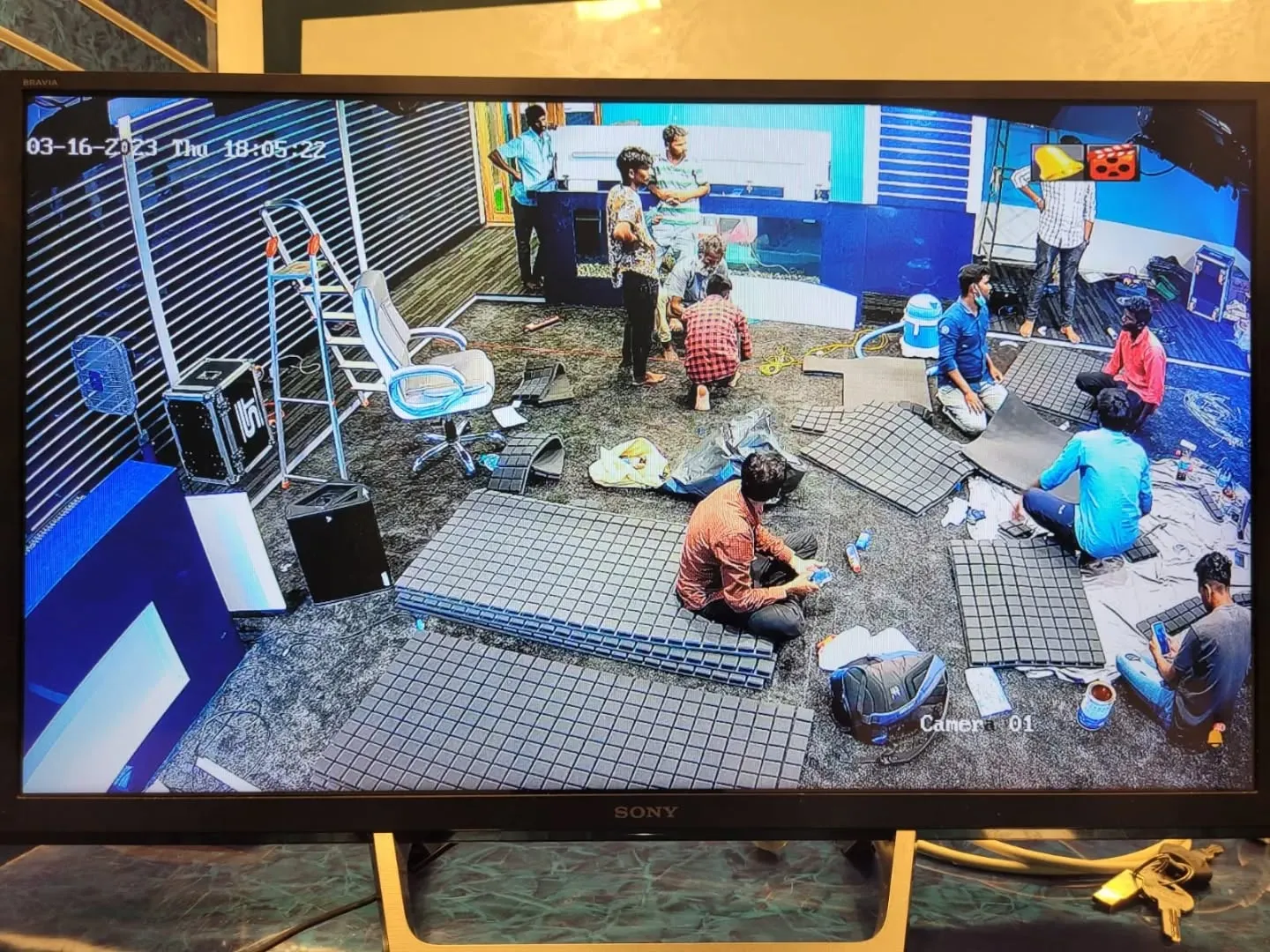 Hikvision 8MP IP Camera in Marina Mall, Chennai