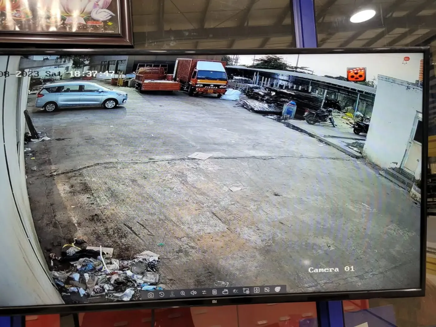 Hikvision 5MP IP Camera Project Series with 64ch NVR installed in our Client Factory at Sri Perambut