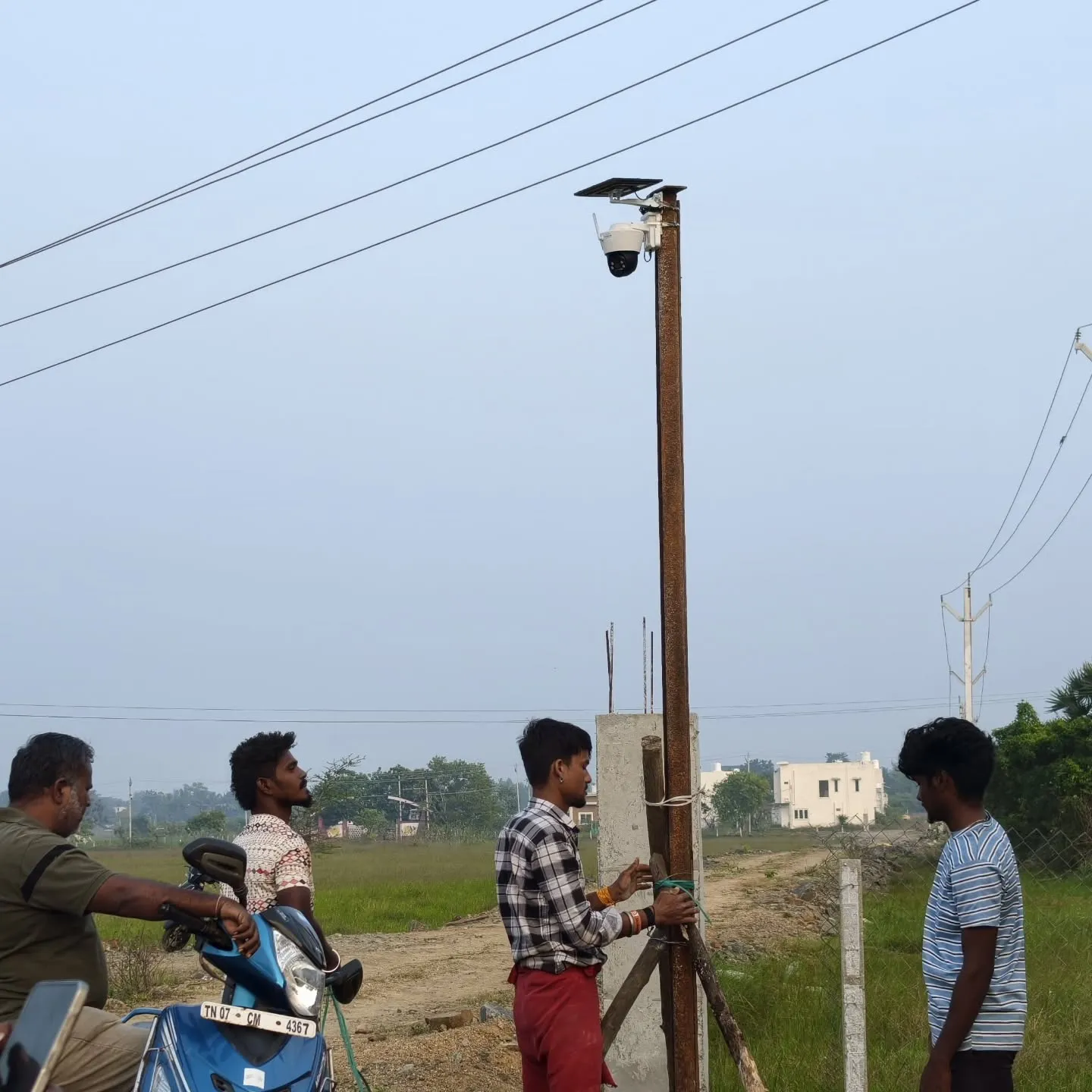 Trueview Solar Linkage 4G Camera installed in our customer site at Thiruporur.

#SolarSecurityCamera