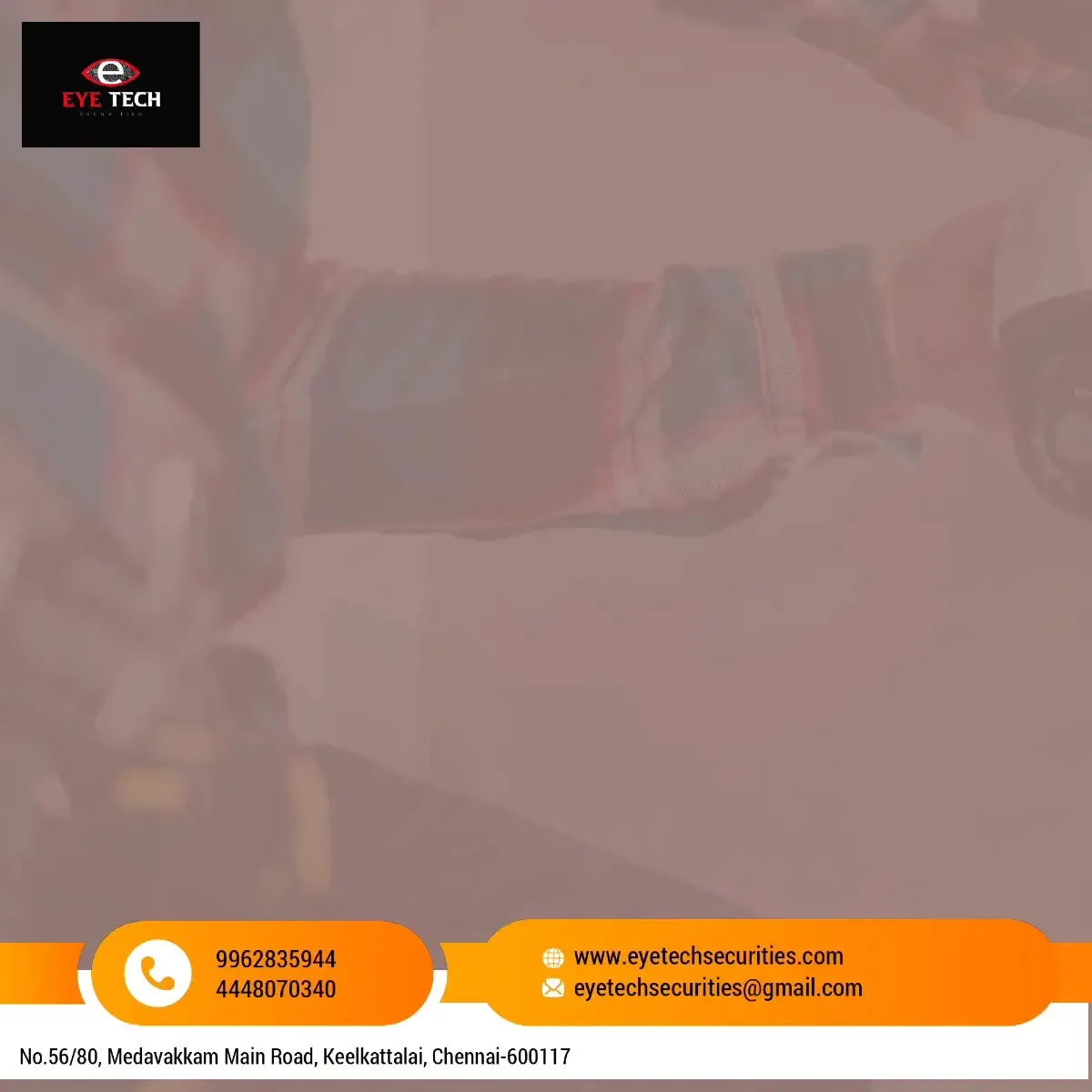 Security Surveillance System in Chennai.

For Enquiry: 🌐:www.eyetechsecurities.com, ☎️:9962835944 /