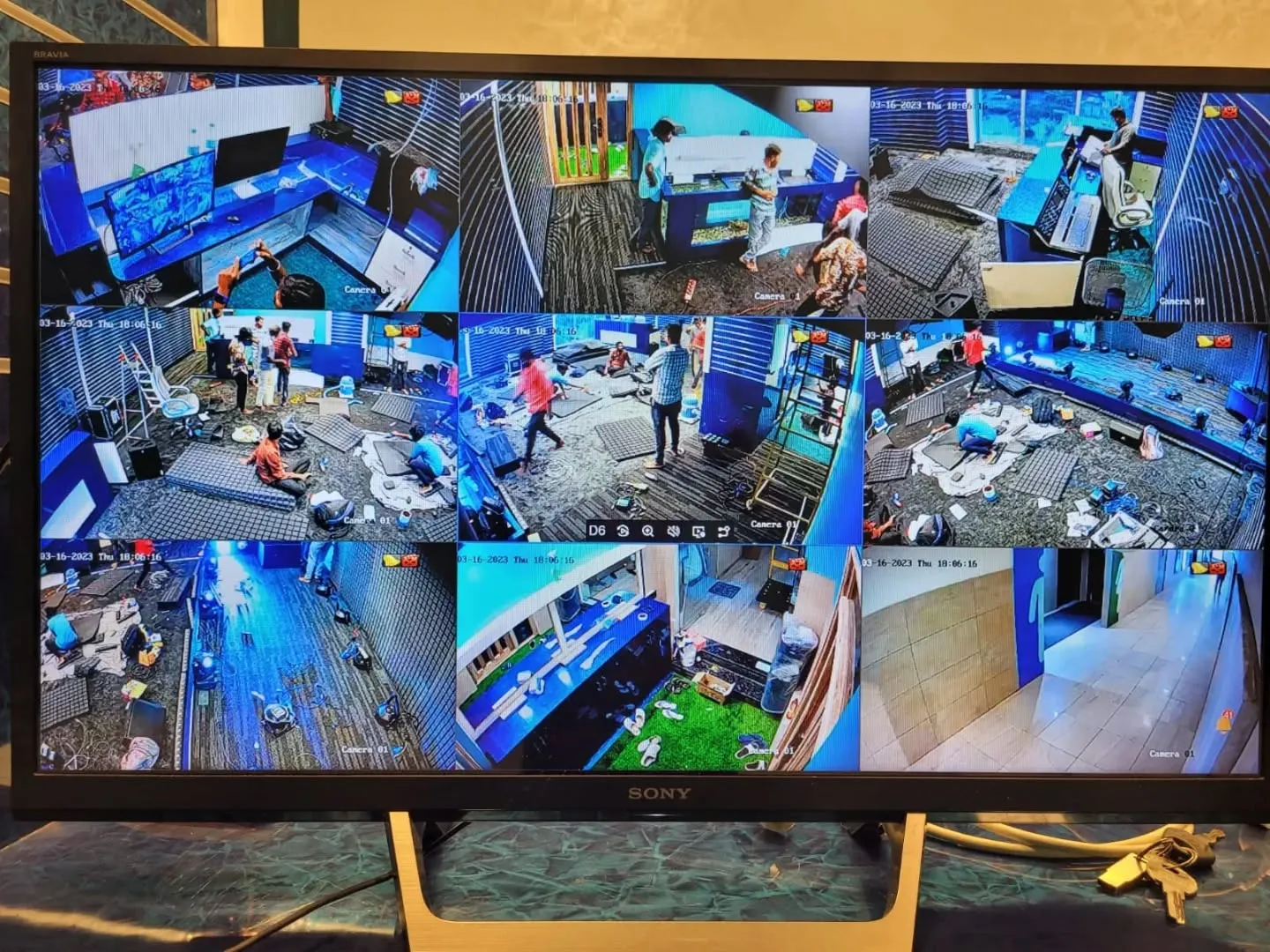 Hikvision 8MP IP Camera in Marina Mall, Chennai