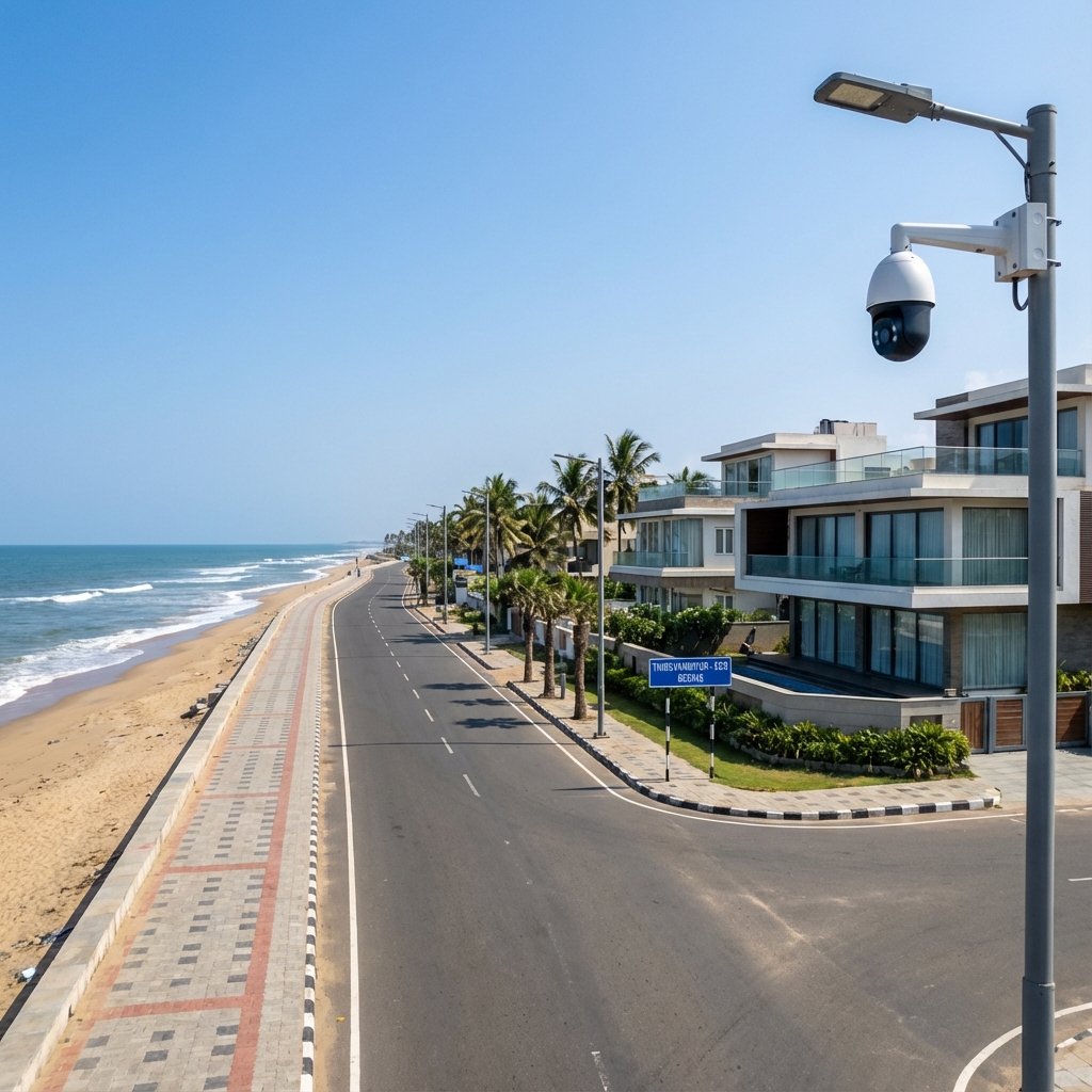 CCTV Camera Installation in Thiruvanmiyur ECR